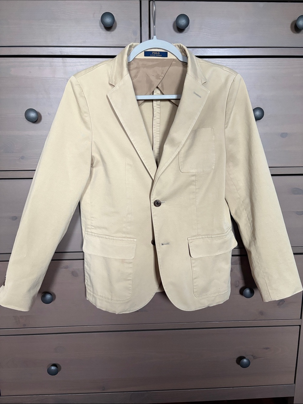 Youth Polo by Ralph Lauren Khaki Sport Coat